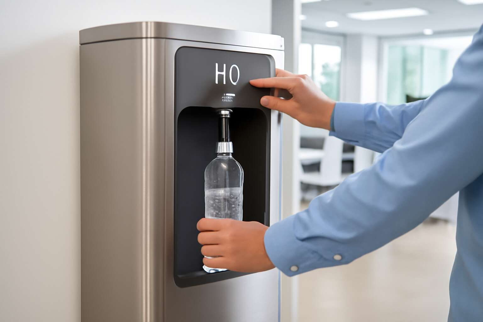 where to refill water dispenser