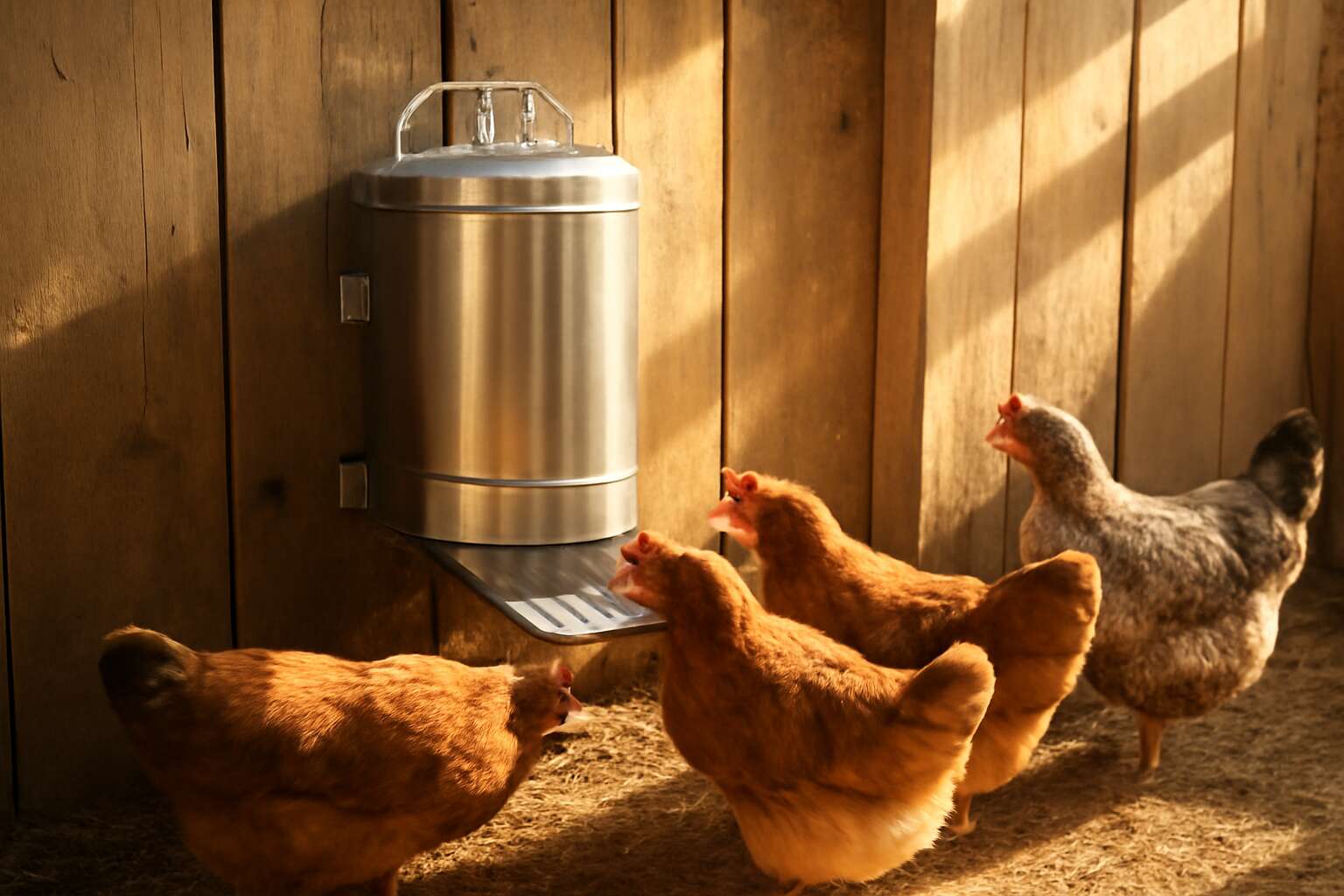 water dispensers for chickens