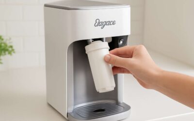 Effortless care: elegance water dispenser filter replacement for pristine hydration.
