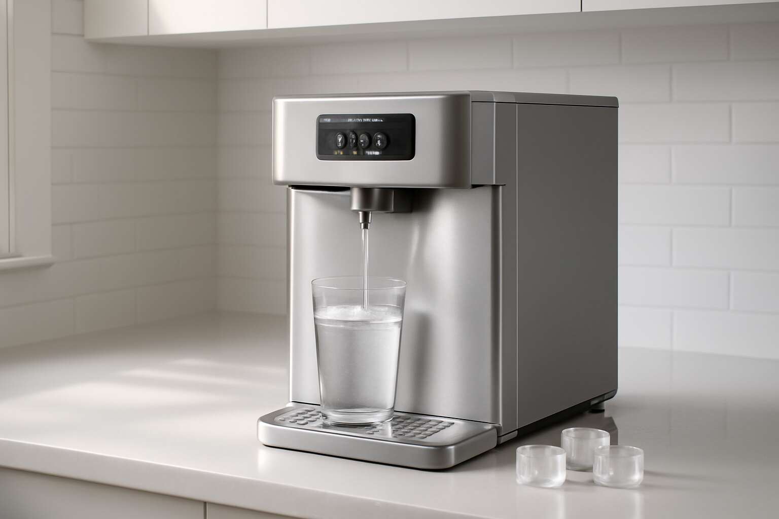 water dispenser and ice maker
