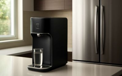 Upgrade your kitchen with a water dispenser and refrigerator for 24/7 freshness!