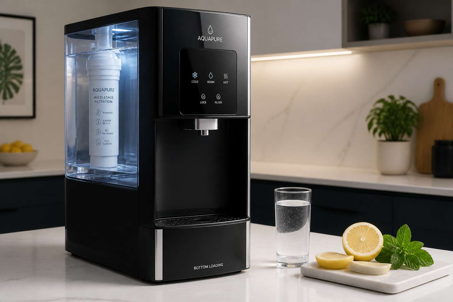 does water dispenser purify water