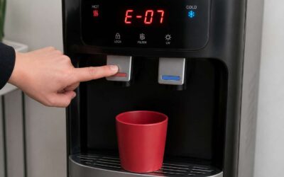 Water dispenser not dispensing water? Try these steps.